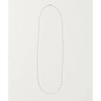 「agete」 ネックレス FREE シルバー レディース