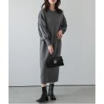 「La-gemme」 ニットワンピース 