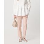 スラックス パンツ フクレドットジャガード スリムパンツ ‐ウォッシャブル‐ レディース