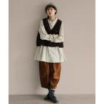 「soulberry」 長袖チュニック 3L ベージュ レディース