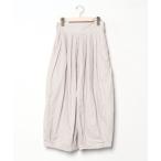 「HARVESTY」 ハーフパンツ 1 グレー レディース