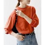 「SHIPS any」 長袖ニット ONE SIZE オレンジ レディース
