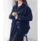 「HusHusH」 ジャケット L ネイビー レ