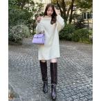 「FRAY I.D」 ニットワンピース FREE アイボリー レディース