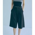 パンツ Big Silhouette Half Pants レディース