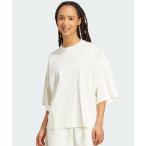 ショッピングadidas tシャツ tシャツ adidas/アディダス Ｗ ＳＯＦＴＬＵＸ ルーズフィット Ｔシャツ KLH94 レディース