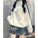 コート アウター リブラインリボントラッ