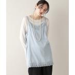 キャミソール ランジェリーキャミワンピース