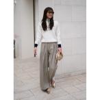  брюки талия gya The - tuck легкий распорка брюки женский 