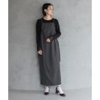 ワンピース 「多機能」リネンライクキャミワンピース