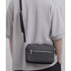 ショッピングショルダーバッグ メンズ ショルダーバッグ バイカラーワイドショルダーバッグ メンズ レディース