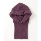 「FUMIE TANAKA」 ニットキャップ FREE パープル レディース