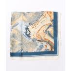 スカーフ バンダナ 「Scrap Book」波紋スカーフ レディース