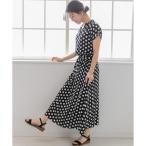 「PREFERIR」 半袖ワンピース SMALL ブラック レディース