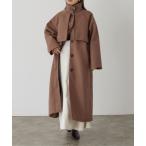 [Thevon] пальто с отложным воротником MEDIUM Brown женский 