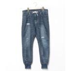 [glamb] легкий брюки 2 темно-синий мужской 