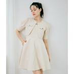 「AnnMiru」 コンビワンピース M