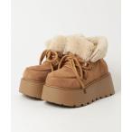 「AsRiRe」 ムートンブーツ S ベージュ レディース