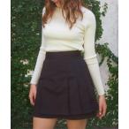 「AnnMiru」 ミニスカート M ブ