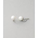 イヤリング 「プッシュイヤリング」 パール レディース