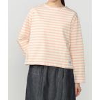 tシャツ ORCIVAL | コットンロード クルーネック ワイドフレンチバスクTシャツ WOMEN レディース