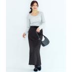 ショッピングサテン スカート サッカーサテンナロースカート