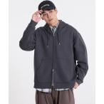 パーカー ソフトジャージーワイドZIPパーカー メンズ レディース