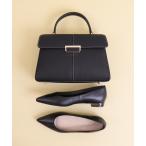 ハンドバッグ ショルダーベルト付属　2WAYスクエアハンドバッグ
