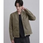 ブルゾン アウター シングルライダースジャケット メンズ