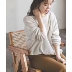 ニット セーター 「WEB限定追加」ペーパーヤーン裏天竺プルオーバー レディース