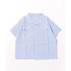 ブラウス シャツ 開襟ワイドシャツ キッズ 子供服 男の子 女の子