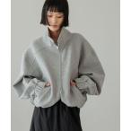 トレーナー スウェット ダンボールブルゾン  654886 レディース