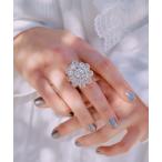 指輪 リング クリスタルビジューリング レディース