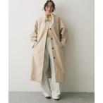  пальто с отложным воротником пальто stripe accent long coat / полоса акцент длинное пальто женский 