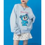 ショッピングスパンコール tシャツ 「ANGEL BLUE」ナカムラくんスパンコールスウェット レディース