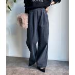 「DouDou」 デニムパンツ 36 ブラック レディース