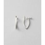 イヤリング 「プッシュイヤリング」 リーフ レディース