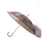 ショッピング傘 傘 TRADITIONAL WEATHER WEAR / CLEAR UMBRELLA BAMBOO 長傘 レディース