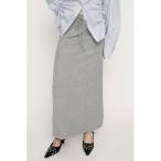 スカート RELAXY KNIT LONG SK リラクシィーニットロングスカート 春服