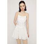 キャミソール COTTON FRILL CAMI TOPS コットンフリルキャミトップス 春服