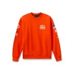 トレーナー スウェット ファクトリー　レーシング　ジョニー　クルーネック　フリース メンズ