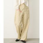  джинсы Denim Denim брюки маленький цветочный принт разрез карман брюки женский 