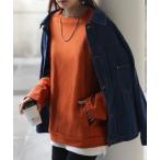 ショッピング綿100 tシャツ ポケット付き 綿100% モックネック ロンT レディース