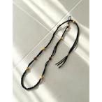 ネックレス ウッドコンビネックレス レディース