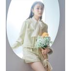 ショッピングフリンジ ジャケット ノーカラージャケット 「セットアップ対応」ノーカラーフリンジツイードジャケット レディース