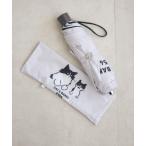 折りたたみ傘 「meeny miny」CAT ＆ BAKES 9456「ドキッ」傘/遮光率100％・紫外線遮蔽率100％ レディース