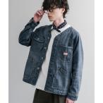 ジャケット ノーカラージャケット KRIFF MAYER ノーカラーデニムカバーオールワークジャケット 2534002 メンズ レディース