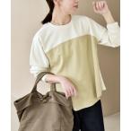 ショッピングコルセット tシャツ quaranciel:「洗濯機可能」カットジョーゼット ドッキング コルセット プルオーバー レディース