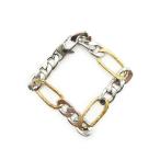 ブレスレット KISHOKACHI 希少価値 ハワイアンコンビネーションデザインステンレスブレスレッド レディース メンズ