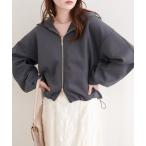 パーカー サイドラインスリーブパーカー レディース